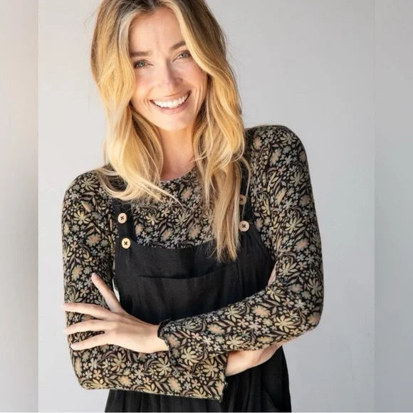 Natural Life Carrington Cotton Wide Leg Jumpsuit - Picture 4 of 16